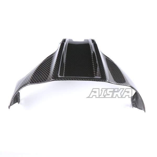 AISKA 3K Dry Carbon Fiber Motorcycle Upper Fuel Tank Airbox Cover Fairing for Kawasaki Ninja ZX10R ZX-10R 2021 2022 2023 2024
