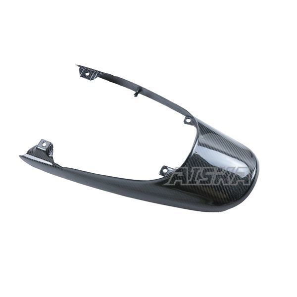 AISKA 3K Dry Carbon Fiber Motorcycle Accessories Long Rear Seat Tail Cowl Fairing for Kawasaki Z900RS 2018-2024