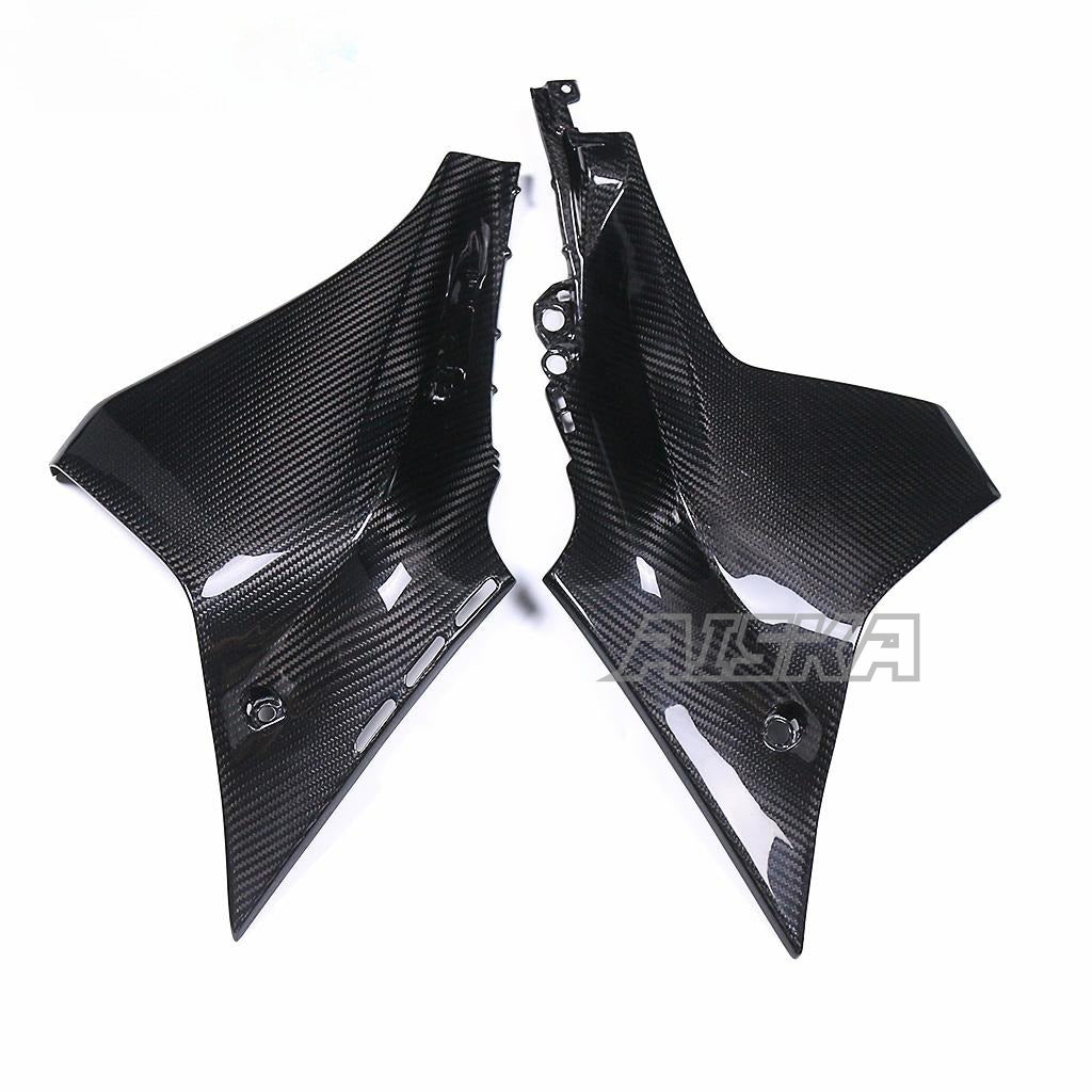 AISKA Carbon Fiber Fairing Motorcycle Carbon Fiber Front Tank Upper Side Fairings Panels for Yamaha R1 2020-2025