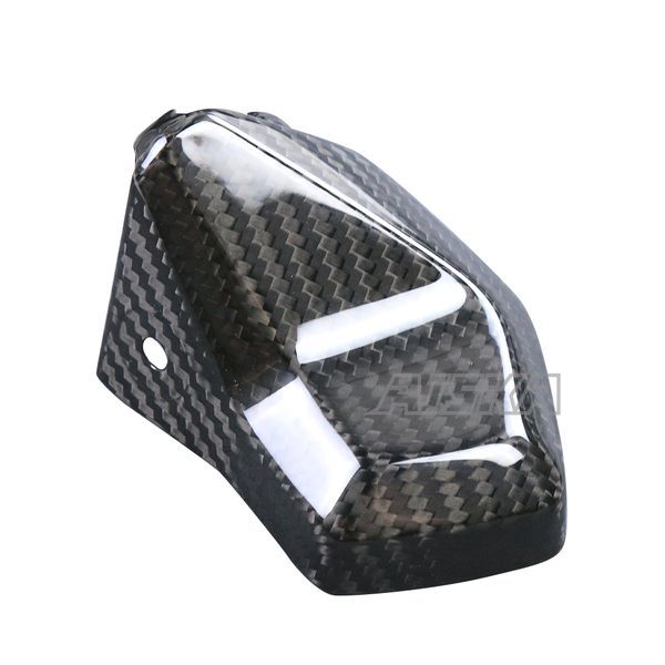 AISKA Motorcycle Carbon Fiber Front Fairing Headlight Upper Cover Dash Board Lower Case Cowling for Yamaha MT09 FZ09 2021-2023