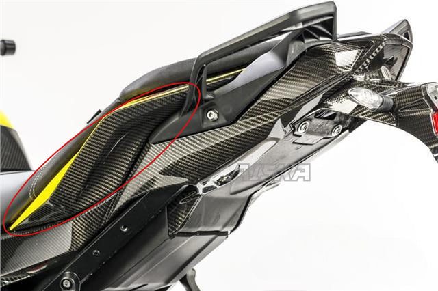 AISKA Wholesale High Quality Twill Weave Motorcycle 3K Carbon Fiber Tail Fairing Rear Seat Side Panel for BMW S1000XR 2015-2019
