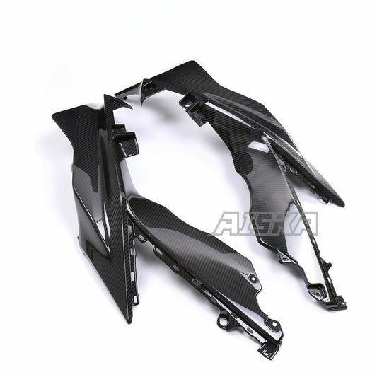 AISKA Motorcycle Carbon Side Panels Modified Accessories Full Carbon Fiber Front Tank Side Fairing for Yamaha R3 2022 2023 2024