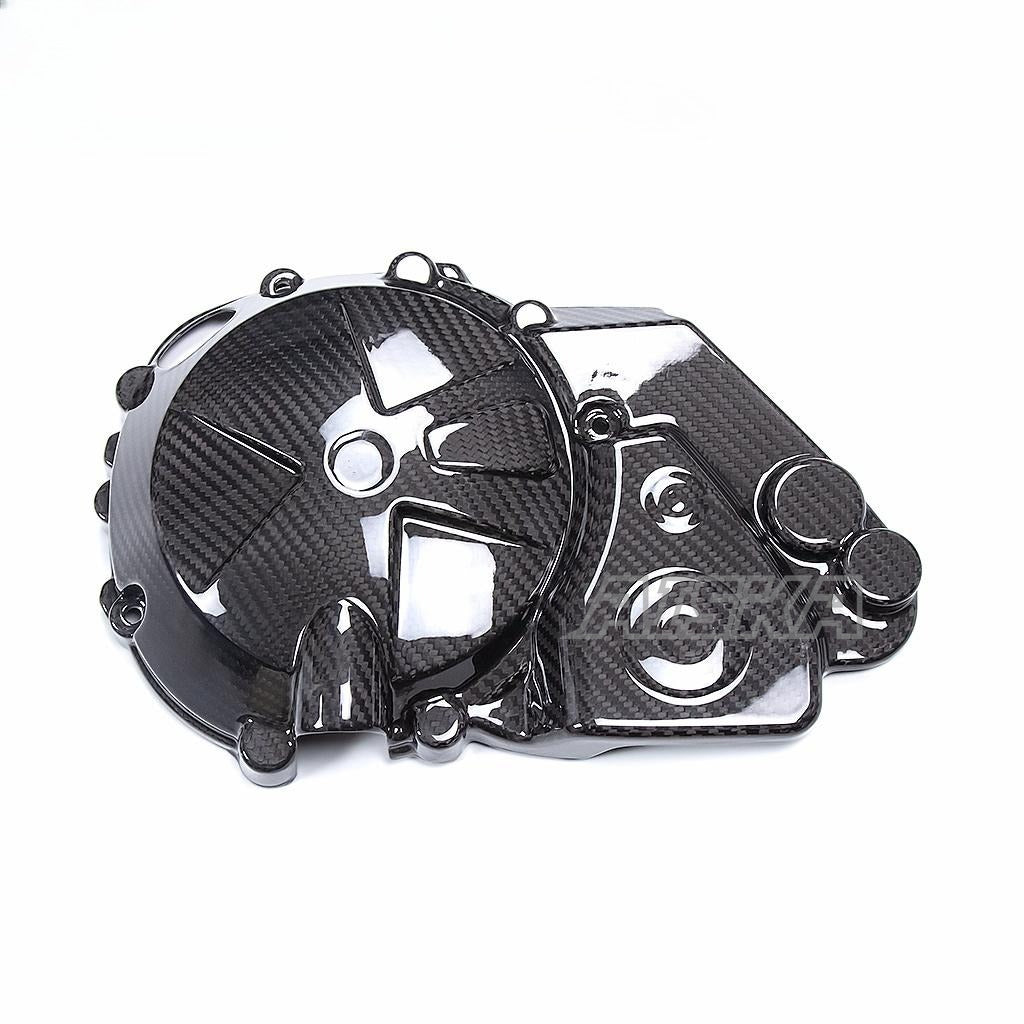 AISKA in Stock 100% 3K Dry Carbon Fiber Motorcycle Right Engine Clutch Cover Fairing for BMW S1000RR S1000R M1000R 2023 2024 2025