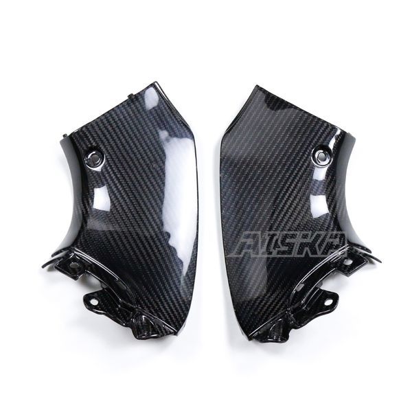 AISKA 100% 3K Carbon Fiber Motorcycle Inner Instrument Dash Side Panels for Suzuki GSX1300 R Hayabusa 2008-2020