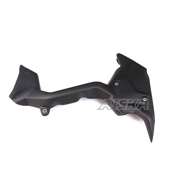 AISKA 100% Carbon Fiber Left Engine Side Panels Fairing Motorcycle Accessories For DUCATI Multistrada V4 V4S Pikes Peak 2021 2022 2023