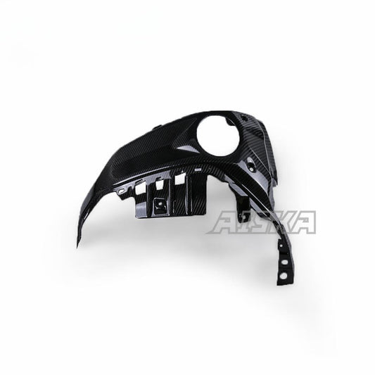 AISKA Motorcycle Dry Carbon Fiber Center Tank Cover Panel Kits Top Fuel Tank Cover Fairing for Yamaha MT07 MT-07 2018-2022