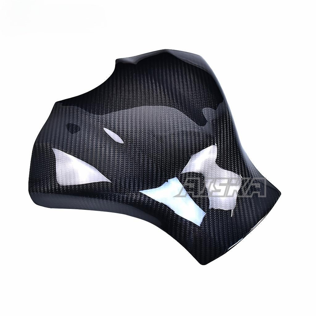 AISKA 100% Full 3K Dry Carbon Fiber Accessories Motorcycle Fuel Gas Tank Cover for Yamaha YZF-R1 R1M 2015-2019
