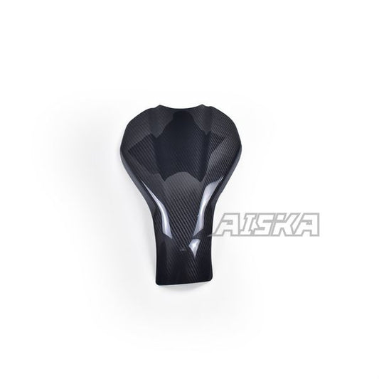 AISKA 100% 3K Dry Carbon Fiber Motorcycle Accessories Fuel Tank Cover Protector Panel Fairing for Kawasaki Ninja 400 2018-2024
