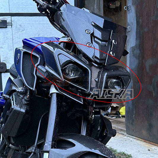 AISKA Yamaha MT10 FZ10 2016-2021 Carbon Fiber Headlight Cover