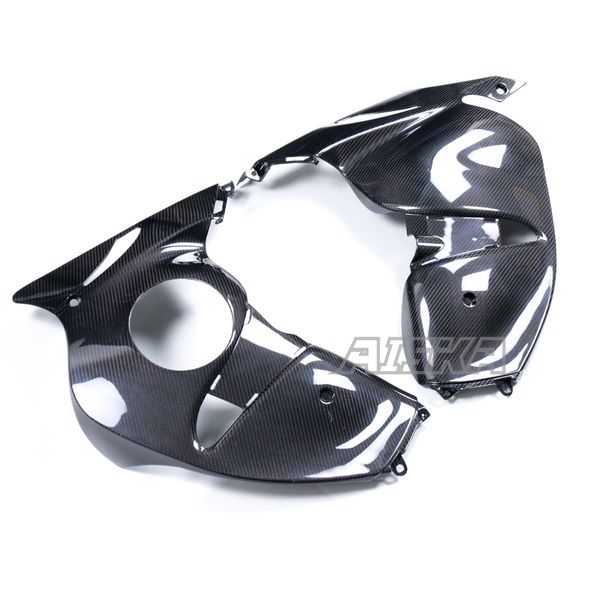 AISKA 100% 3K Carbon Fiber Motorcycle Left Right Side Panels Fairing for Suzuki GSX1300 R Hayabusa Gen2 2008-2020