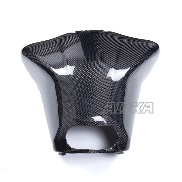 AISKA 3K Dry Carbon Fiber Motorcycle Carbon Fiber Full Fuel Tank Cover for Yamaha MT09 FZ09 2021-2023