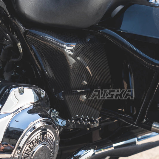 AISKA Harley Davidson Touring Bikes 2019-2023 CVO Excluded Carbon Fiber Battery Cover