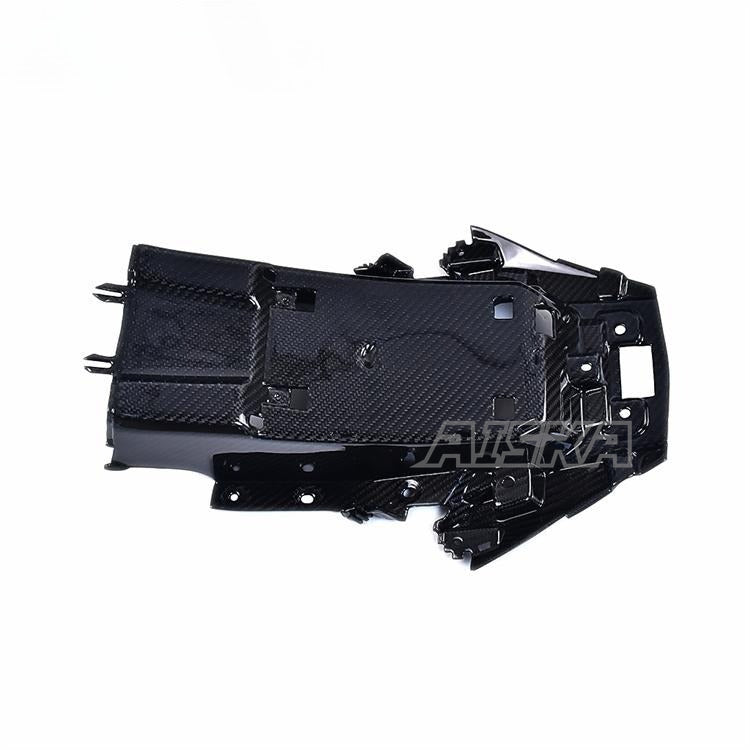AISKA Clear UV-Protection Coat Motorcycle Carbon Fiber Seat Bracket Under Tray Under Fairing for BMW S1000RR 2019-2025