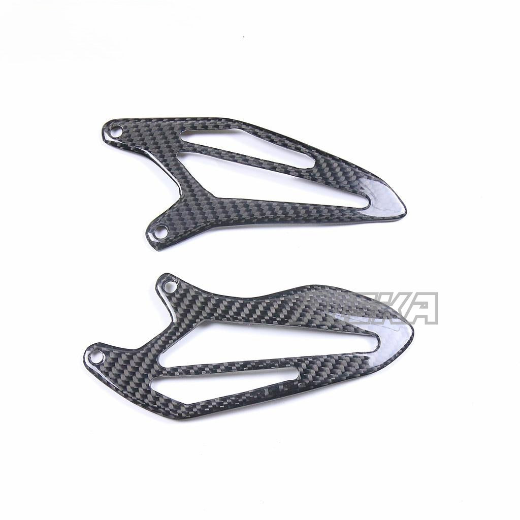 AISKA 100% Pure 3K Full Motorcycle Carbon Fiber Fairing Accessories Heel Guards Plate Protector for Yamaha R7 2022 2023 2024