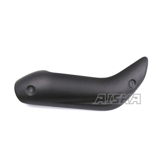 AISKA Exhaust Cover For DUCATI Multistrada V4 V4S 2021 2022 2023 2024 100% Carbon Fiber Hood Heat Shield Guard Protection Accessories
