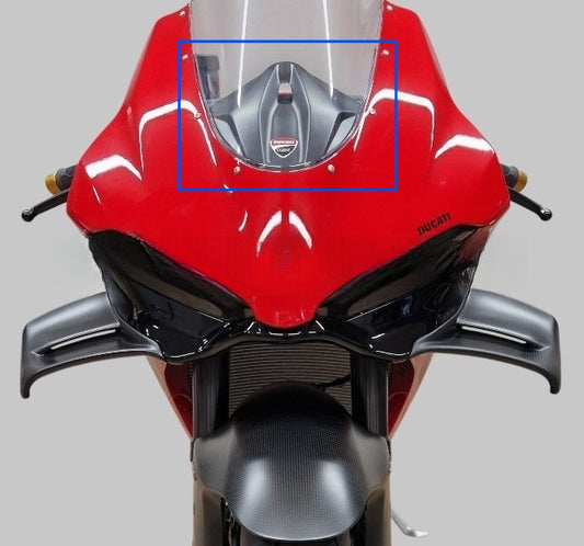 AISKA Ducati Panigale V4 V4S 2025 Carbon Fiber Small Front Cover