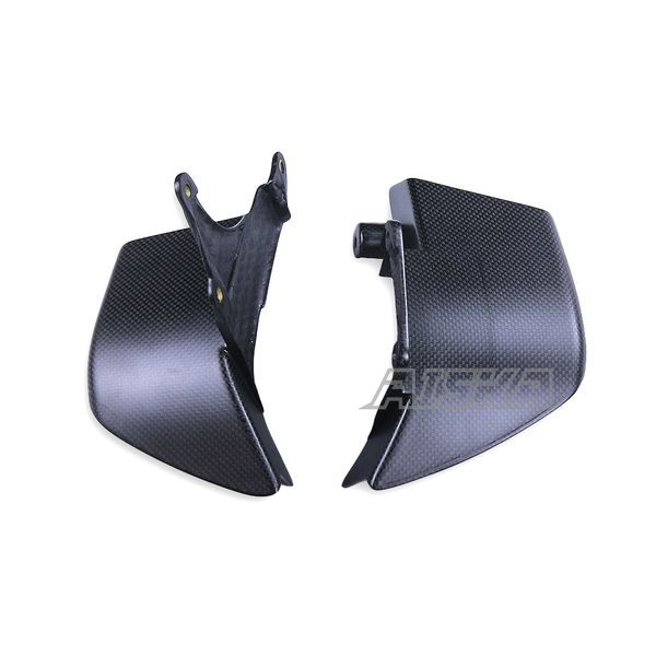 AISKA Carbon Fiber  Upper Winglets Side Fixed Wing Air Deflector For DUCATI Multistrada V4 V4S Sport Motorcycle Parts Fairing Kit
