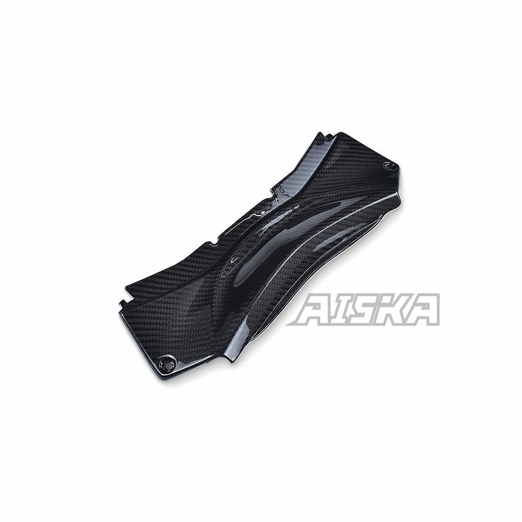 AISKA Motorcycle Carbon Rear Seat Cover Full Carbon Fiber Tail Seat Central Cover Fairing Kit for Yamaha R3 2022 2023 2024
