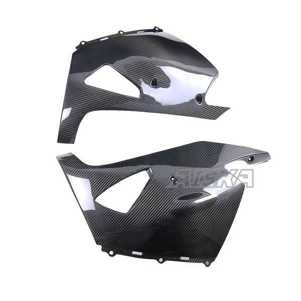 AISKA 3K Dry Carbon Fiber Motorcycle Lower Bottom Oil Belly Pan Fairing for Kawasaki Ninja ZX-14R ZZR1400 2013 2014 2015