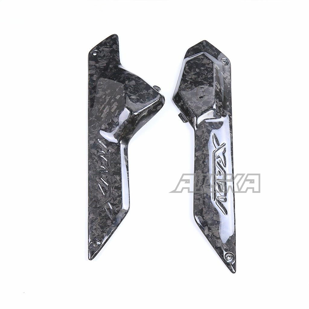 AISKA 3K Full Dry Carbon Fiber Motorcycle Accessories Footrest Side Panels Side Trim Covers for Honda XADV 750 2017 2018 2019