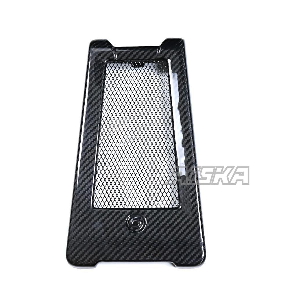 AISKA 3K Dry Carbon Fiber Motorcycle Oil Cooler Cover for Harley Davidson M8 Softail Street Bob Low Rider S ST FXST FLHCS 2018+