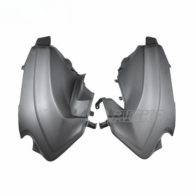 AISKA Dry Carbon Fiber Motorcycle Accessories Spare Parts Side Cowl  for for Ducati  Panlgale V2 2020+