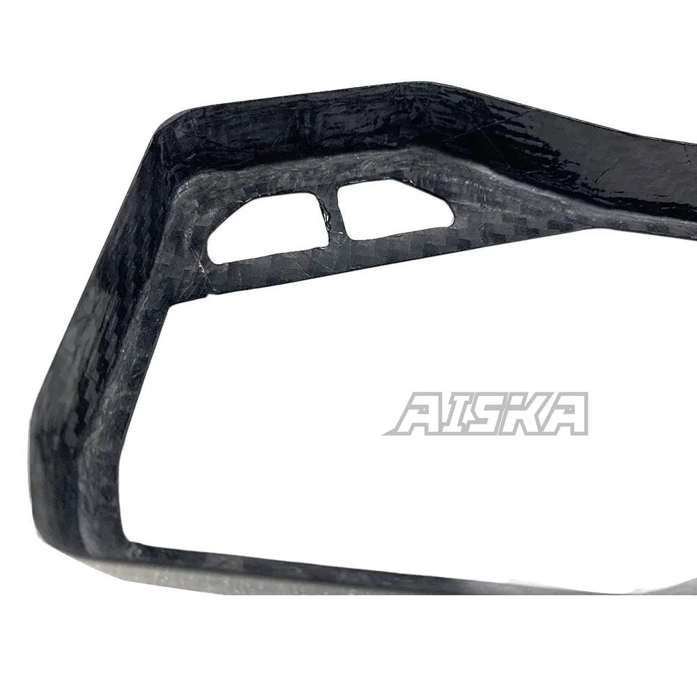AISKA 100% 3K Pure Motorcycle Carbon Fiber Speedometer Gauges Tachometer Instrument Case Cover for Yamaha MT09 FZ09 2014-2020