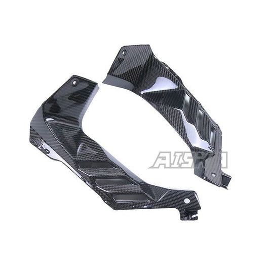 AISKA 3K Dry Carbon Fiber Motorcycle Accessories Fairing Kit Dash Panel Side Cover for Kawasaki ZX10R ZX-10R 2021 2022 2023 2024