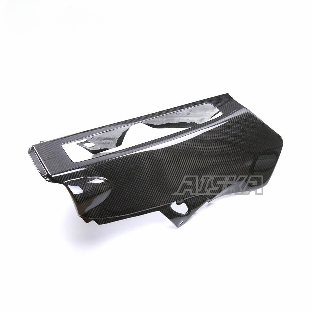 AISKA Carbon Fiber Racing Motorcycle Body Parts Kit Lower Under Tray Belly Pan for Yamaha YZF-R1 R1M 2015 2016 2017 2018 2019