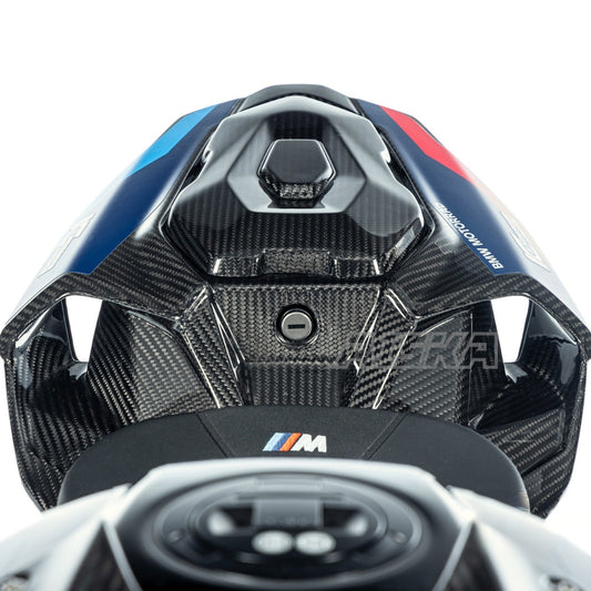 AISKA 100% 3K Carbon Fiber Motorcycle Rear Seat Cover Tail Seat Cowl Fairing for BMW S1000R 2021-2024