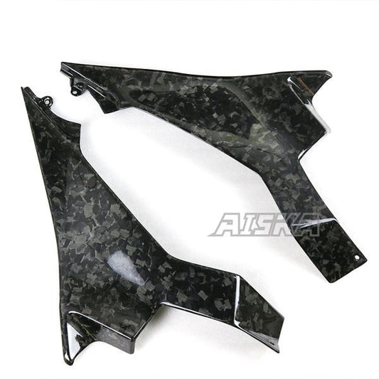 AISKA Kawasaki Ninja 400 2018-2024 Carbon Fiber Fuel Tank Side Panel