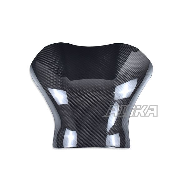 AISKA R6 Carbon Fiber Tank Cover Motorcycle Carbon Fibre Fuel Gas Tank Cover Protector Guard Fairing for Yamaha R6 2017-2024