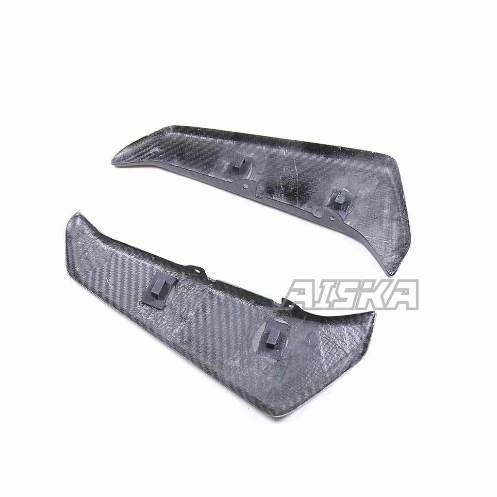 AISKA 100% 3K Motorcycle Carbon Fiber Water Tank Radiator Side Panel Covers for Yamaha MT09 FZ09 2014-2020