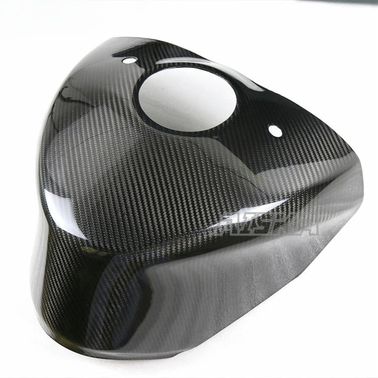 AISKA Twill Wave Dry Carbon Motorcycle ABS Injection Material Model Carbon Fiber Fuel Tank Cover for BMW S1000RR 2015-2018