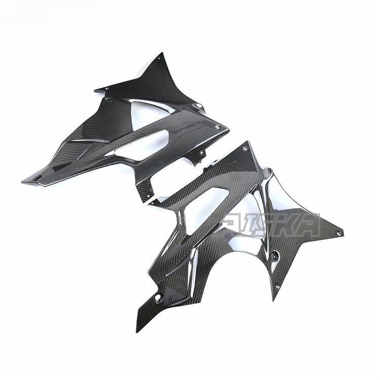 AISKA Twill Weave Carbon Fiber Custom Parts Motorcycle Belly Pan Lower Panel Cover Fairings for BMW S1000RR 2009-2014