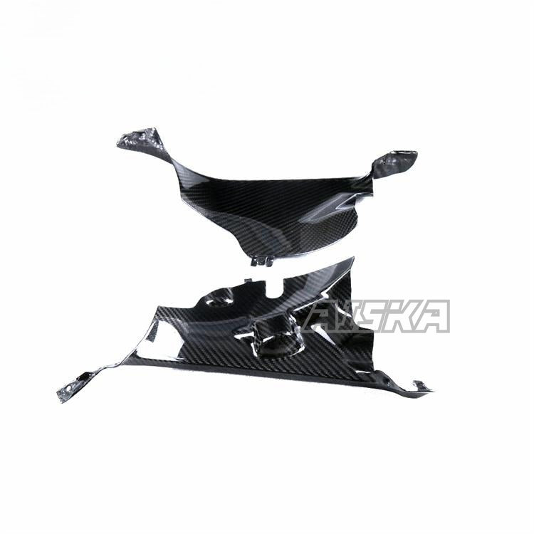 AISKA 3K 3*3 Carbon Fiber Motorcycle Modified Side Fairing Front Lining for  Ducati Panigale  V4 V4S V4R 2018-2024