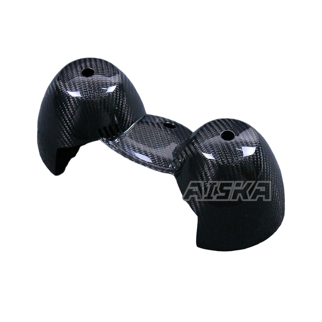 AISKA 3K Dry Carbon Fiber Motorcycle Dashpanel Cover Dash Board Protection Covers for Kawasaki Z900RS 2018-2024