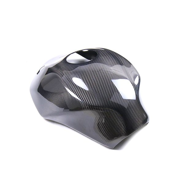 AISKA Full 3K Dry Carbon Fiber Motorcycle Full Fuel Gas Tank Cover for Kawasaki Ninja H2 H2R 2015-2024