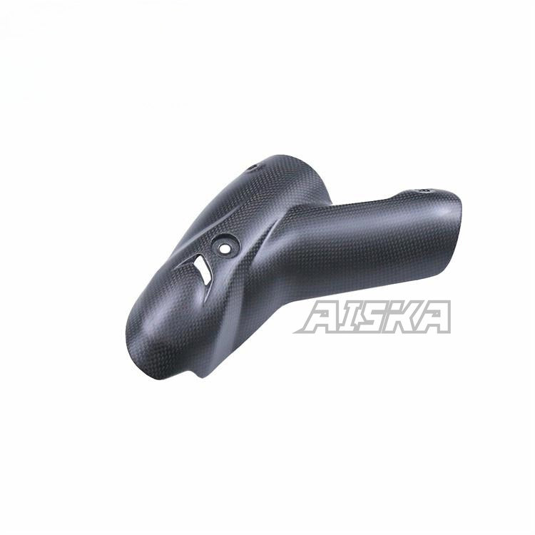 AISKA 3K 3*3 Carbon Fiber Motorcycle Accessories Exhaust Pipe Cover for Ducati Monster 937 2021+