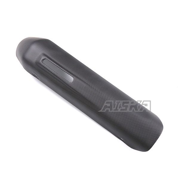 AISKA For DUCATI Multistrada V4 V4S  2021 2022 2023 2024 3K Carbon Fiber Exhaust Cover Heat Shield Protector Motorcycle Part