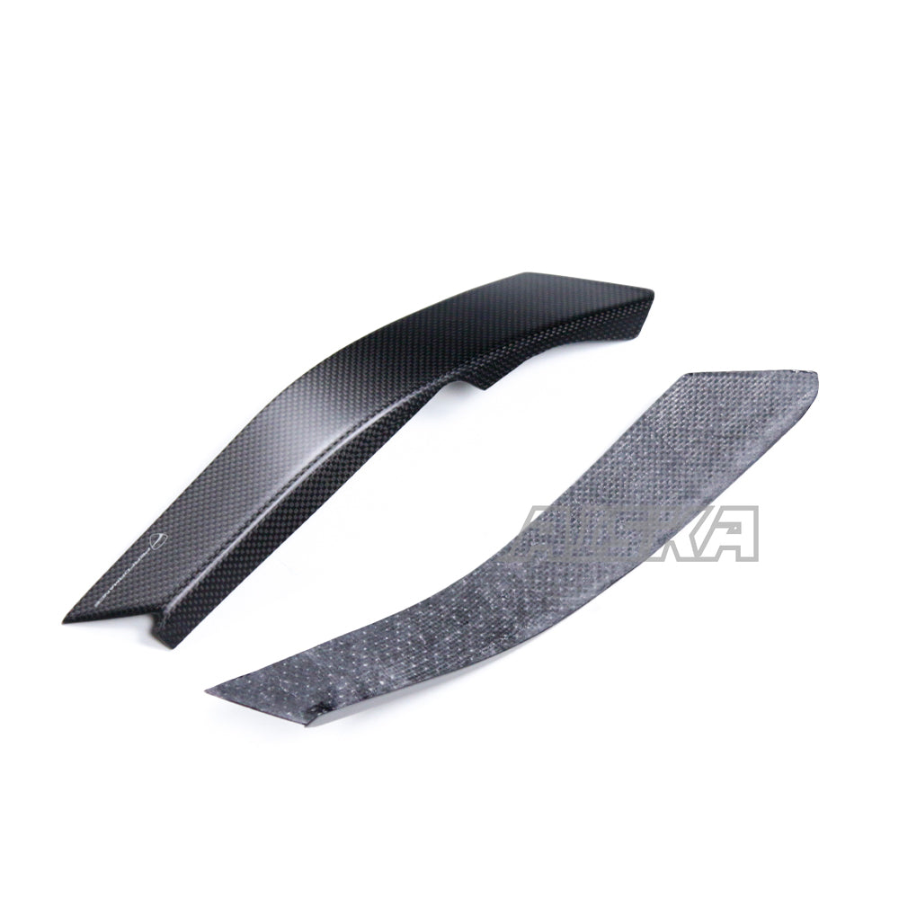 AISKA 100% 3K Full Dry Carbon Fiber Motorcycle Frame Covers for Ducati Panigale V4 V4S 2025