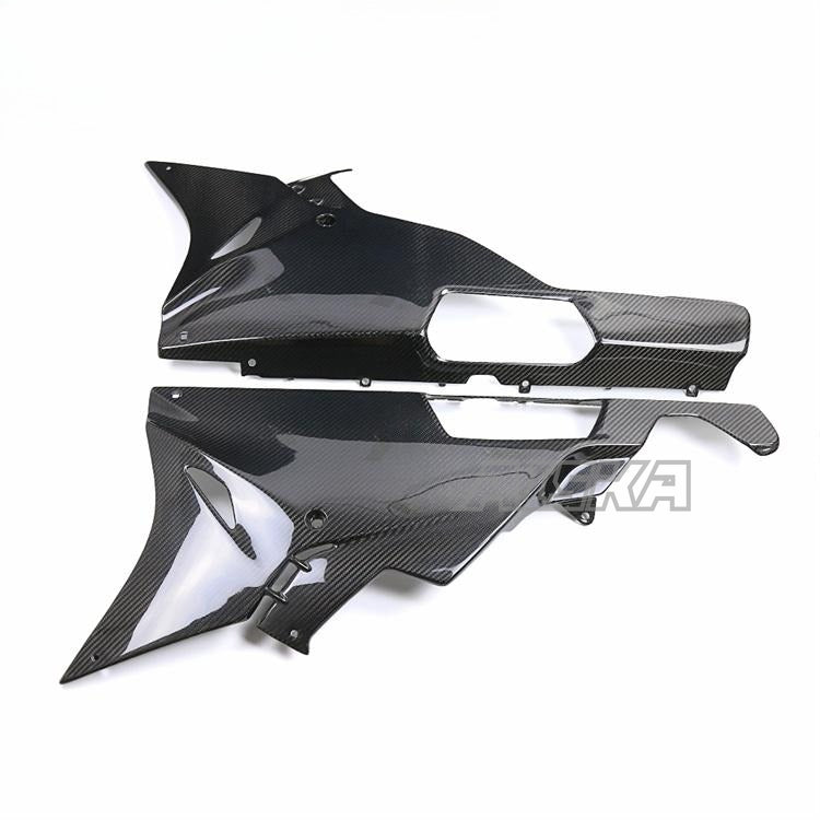 AISKA 100% 3K Full Carbon Fiber Twill Weave Glossy Motorcycle Lower Side Fairings for BMW S1000RR 2015-2018