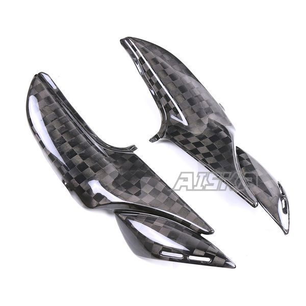 AISKA 3K Dry Carbon Fiber Motorcycle Fuel Tank Side Panels Cover Fairing Kits Cover Protector for Kawasaki Z900RS 2018-2024