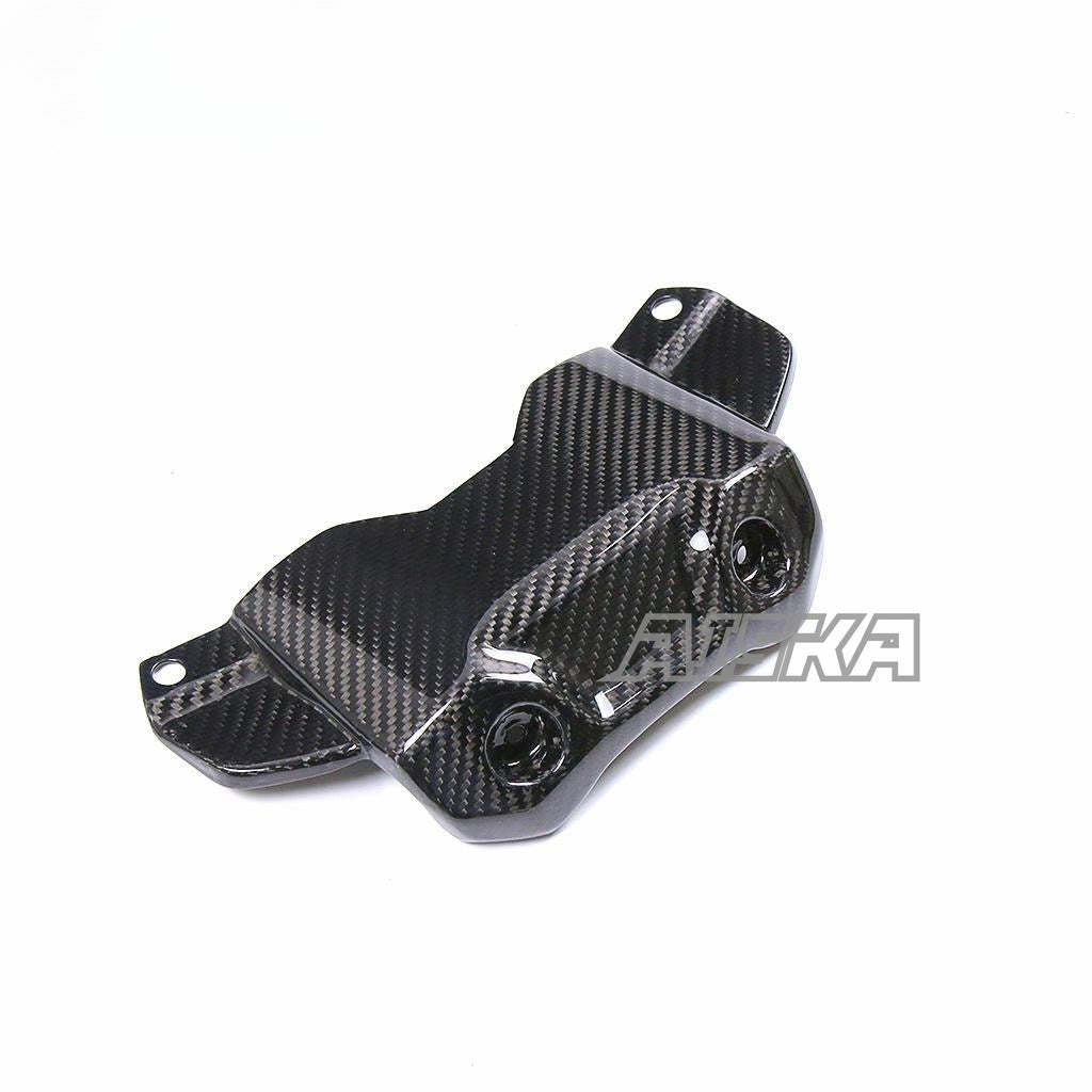 AISKA 100 3K Pure Carbon Fiber Motorcycle Front Fuel Gas Tank Cover for YAMAHA MT09 FZ09 2014-2020