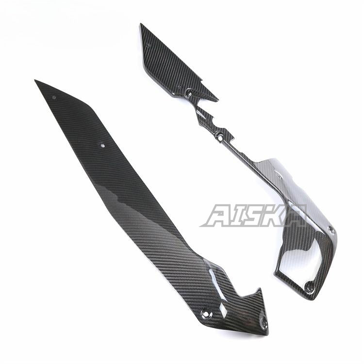 AISKA 3K Pure Carbon Fiber Motorcycle Accessories Lower Air Deflector Side Panel Cover for Harley Davidson Sportster S 2021+