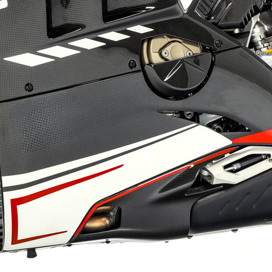 AISKA Ducati Panigale V4 V4S V4R 2018-2021 Carbon Fiber Belly Pan