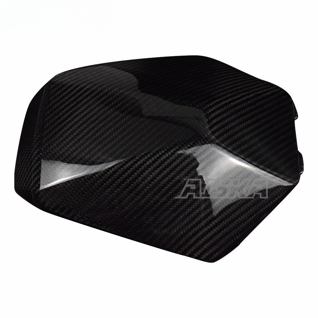 AISKA 3K Full Dry Carbon Fiber Motorcycle Accessories Fuel Tank Lid Cover for Honda XADV 750 2017 2018 2019