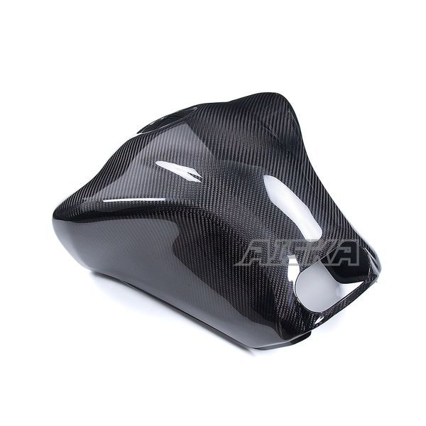 AISKA 3K Dry Carbon Fiber Motorcycle Carbon Fiber Full Fuel Tank Cover for Yamaha MT09 FZ09 2021-2023