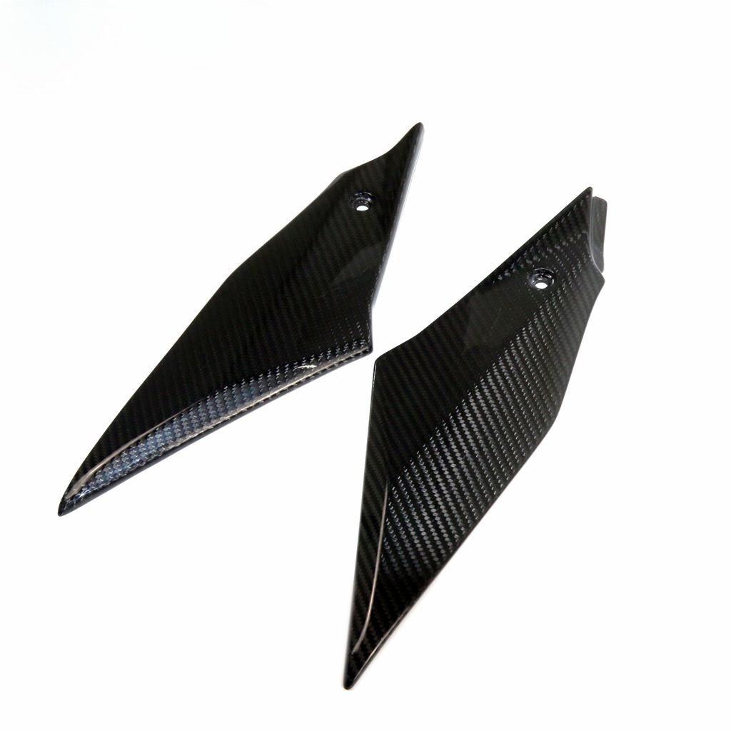 AISKA Tank Side Panels Motorcycle Carbon Fiber Gas Fuel Tank Side Cover Fairing for Yamaha R1 R1M 2015-2025