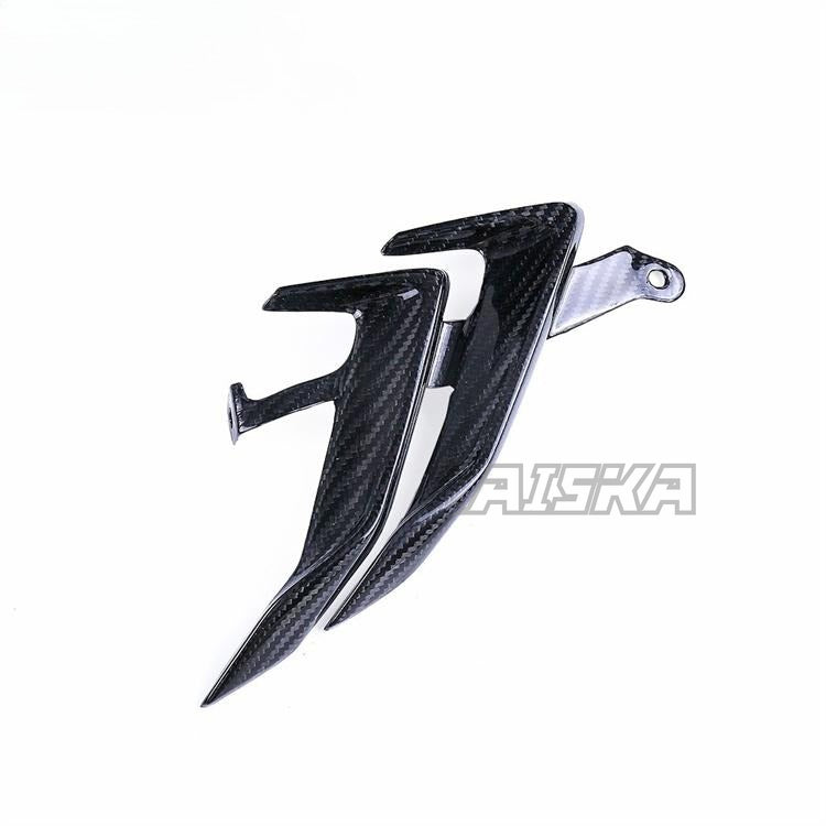 AISKA 100% Dry Carbon Fiber Small Body Side Panel Motorcycle Carbon Fiber Side Panel for BMW S1000RR 2019-2022